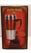 Heated Travel Mug Stainless Steel 12V Coffee Mug Brand New 15 oz