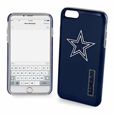 FOCO NFL Dallas Cowboys Hybrid Case for iPhone SE (2022 & 20), 8, 7, 6S, 6