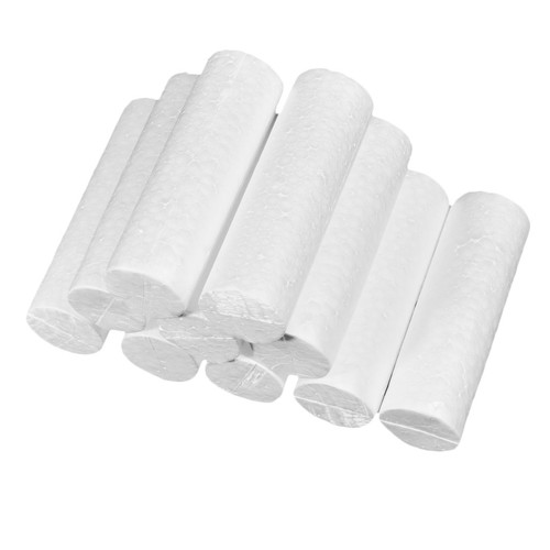 10pcs Cylinder Shape Polystyrene Styrofoam Foam Material for DIY 14x4.5cm - Picture 8 of 11