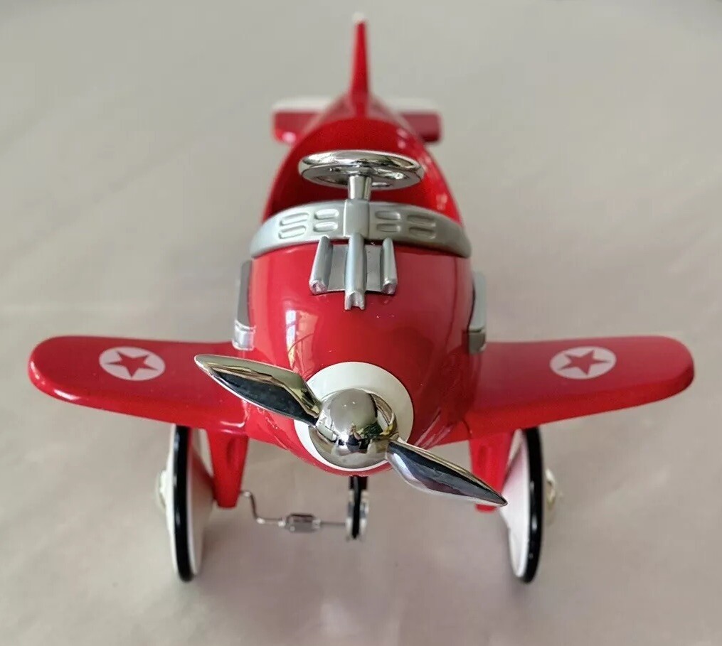 【超激レア】Coca-Cola Pedal Plane レッド 箱付き Coca Cola Vintage Red Pedal Plane Collector Edition 1:18
