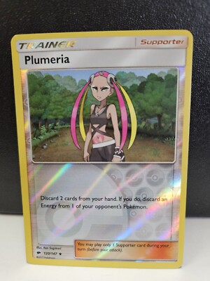 plumeria pokemon card Plumeria 145/147 main image 0