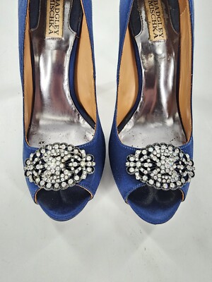 BADGLEY MISCHKA ハイヒール　ブルー BADGLEY MISCHKA ハイヒール ブルー