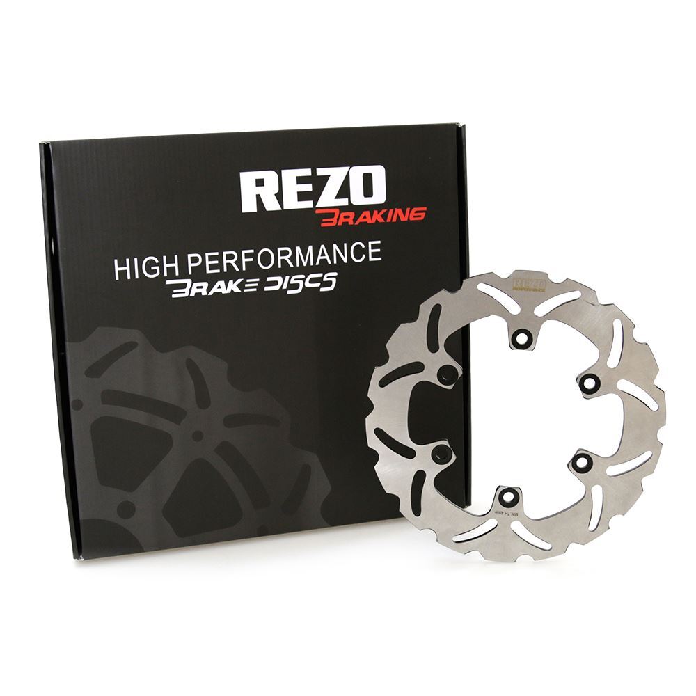 Rezo Wavy Stainless Rear Brake Rotor Disc for Yamaha YZF-R1 00-01