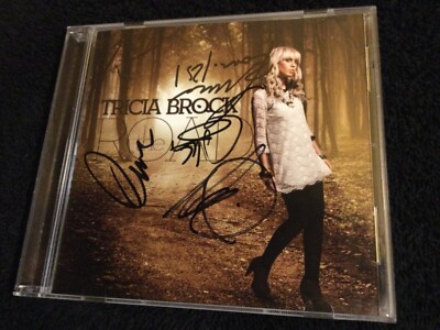 Autographed TRICIA BROCK - THE ROAD (2011) CD tested Superchick