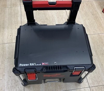 Power Rax Doppelmontageschlitten kompatibel mit Milwaukee Packout Systemen keine Box