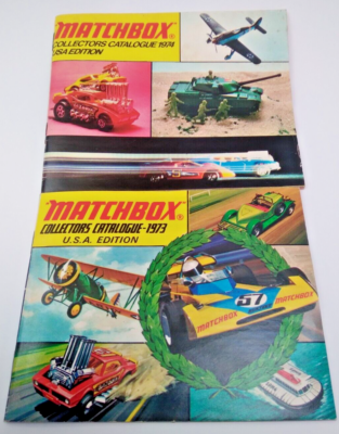 Catalogue de collection 1973 Matchbox - France