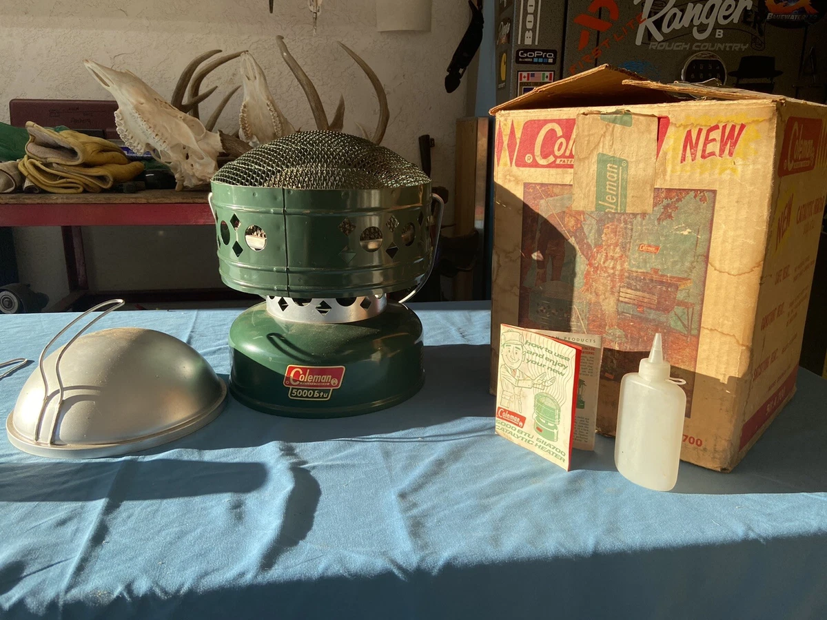 Vintage 66' COLEMAN Catalytic Heater Model 511A 5k BTU W/Original Box 🔥🔥  🇺🇸 | eBay
