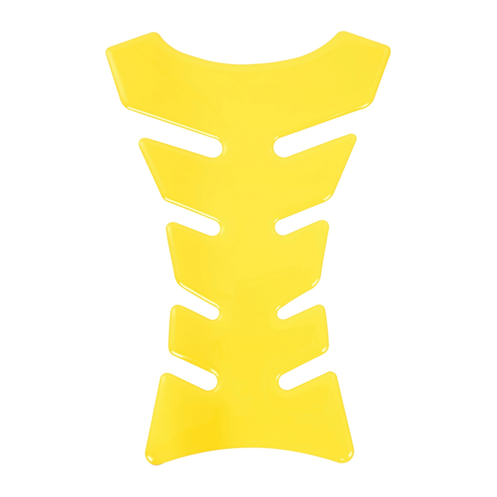 Bike It Spine Motorcycle Motorbike Tank Pad Yellow