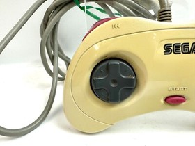 SEGA Sega Saturn Controller Pad Light Gray HSS-0101 JAPAN fedex working ok