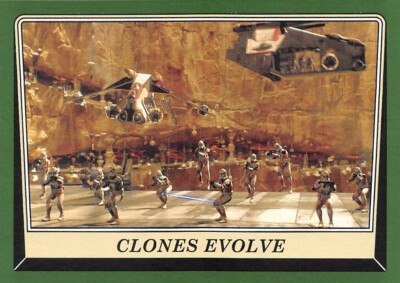 2016 Topps Star Wars Rogue One Mission Briefing GREEN #11 Clones Evolve