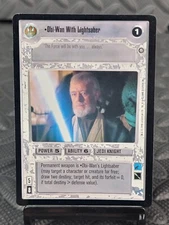 Star Wars CCG - Enhanced Premiere - Obi-Wan With Lightsaber - NM