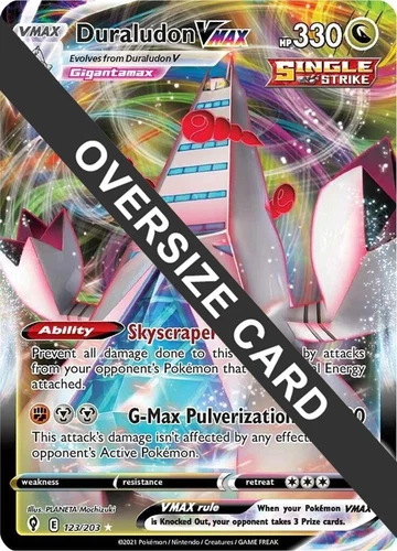 Duraludon VMAX 123/203 Jumbo Cards