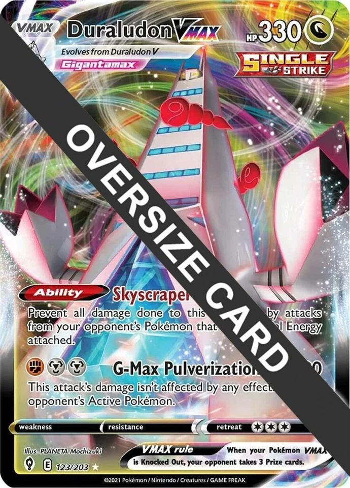 Duraludon VMAX 123/203 Jumbo Cards