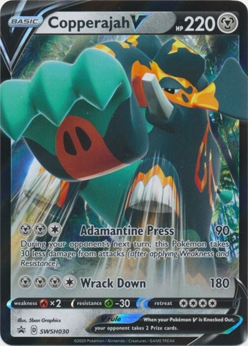Copperajah V SWSH030   Sword & Shield Promo Cards Pokemon TCG
