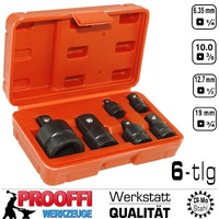 "6-Tlg Kraft Stecknuss SteckschlüSsel Adapter Set FüR 1/4\" 3/8\" 1/2\" 3/4\" Ratsche"
