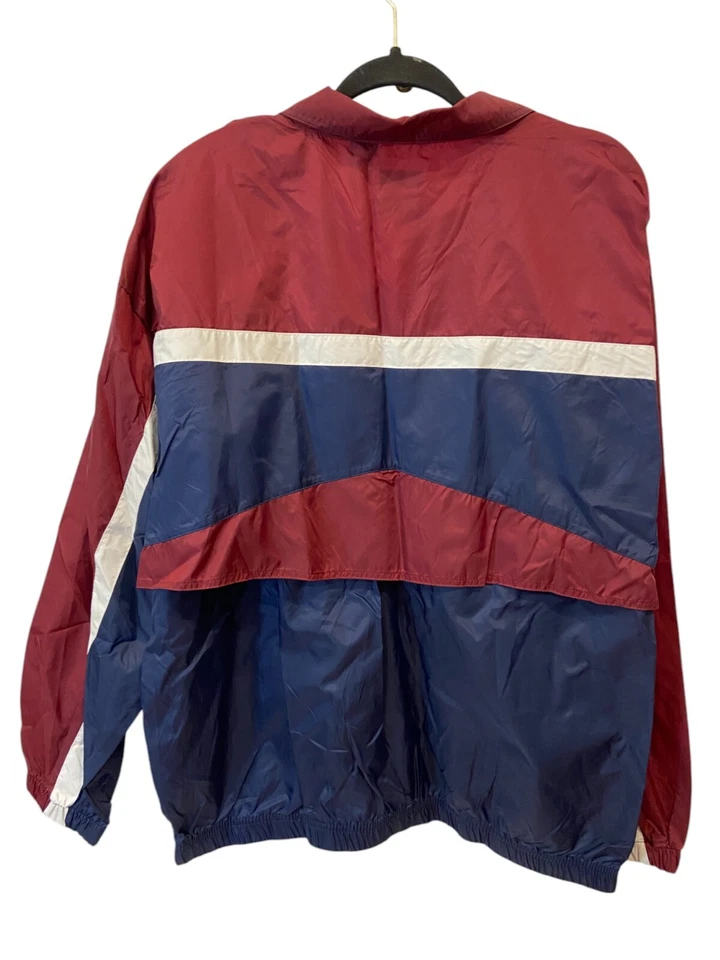 River Trader Sport Jacket Colorblock Full Zip Multicolored Mens L Windbreaker - Image 2 of 4