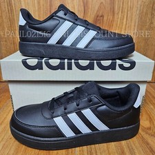 ADIDAS Kids Boy's Breaknet 2.0 K Tennis Shoes  Black/White