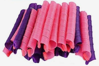 40pcs Magic Long Hair Curlers Curl Spiral Ringlets Leverage Curlers 55cm / 21.7''