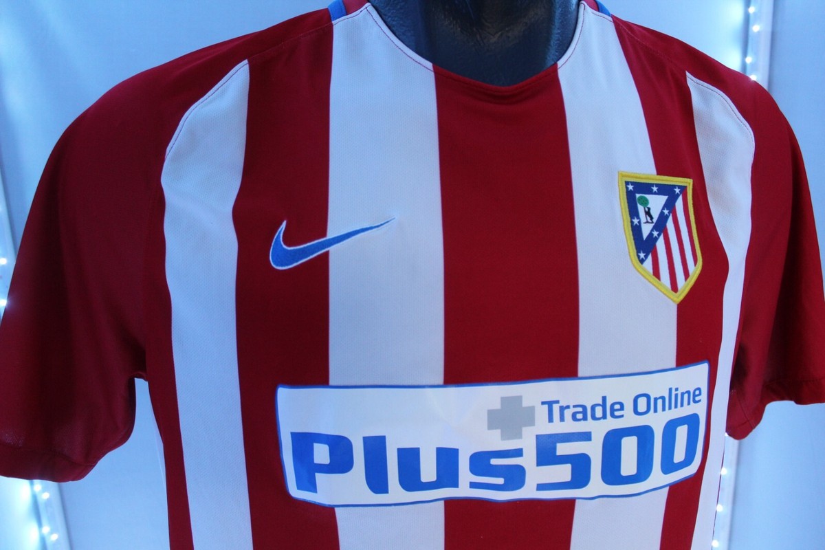 Atletico Madrid Authentic Nike Jersey Size XLarge 2016-2017 T | eBay