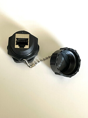 Cat.6 RJ45 Shielded Panel Mount Bulkhead rj45 to rj45 pass thru Coupler 