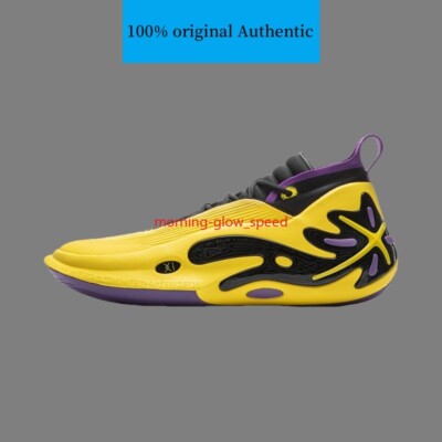 Li-Ning Way Of Wade11  Purple Gold  Basketball Shoes ABAU049-7