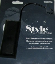 Wild Bird Design By Nature Window Hook Cup Holds Up To 5lbs new