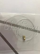 Invisible Secret Miracle Wire Human Hair Extensions Micro ring 18" replac Blonde