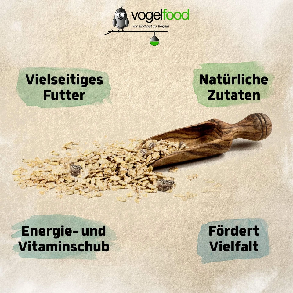 25 kg Fettfutter Wildvogelfutter Vogelfutter 4 Jahreszeiten Vögel schalenlos HKÖ - Bild 3 von 4