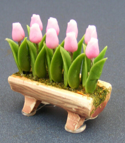 Miniatur Rosen Aus Harz – 1:12 Maßstab, 3,6 Cm, Für Puppenhaus & Deko