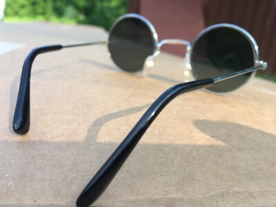 Lunettes Rétro Rondes Dorées Gandhi John Lennon Windsor Style France