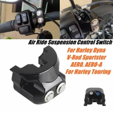 Air Ride Switch Motorcycle Handlebar 1" Suspension Control Kit For Harley Dyna