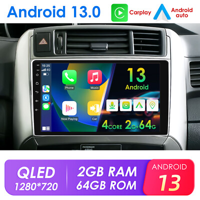 64GB Android 13 Autoradio GPS WIFI CarPlay Für Toyota Corolla Verso 2009-2018