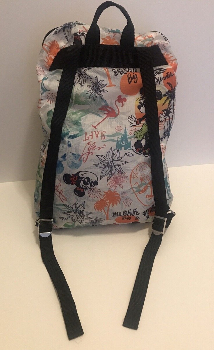Disneyland Disney Parks Nylon Dream Big Seek Adventure‎ Minnie Backpack Disneyland Disney Parks Nylon Dream Big Seek | Mercari main image 4