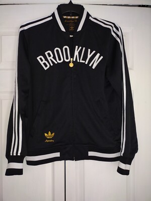 NBA Brooklyn Nets リバーシブルジャケット 新品170cm Men's Brooklyn Nets Nike Silver Courtside Vintage Warmup