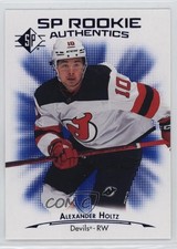2021-22 SP Retail SP Rookie Authentics Blue Alexander Holtz #128 2f3