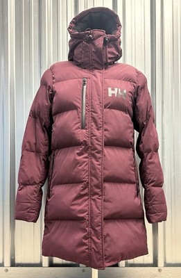 Helly Hansen Damen Adore Puffy Parka Kapuzenjacke Bergundy Größe L