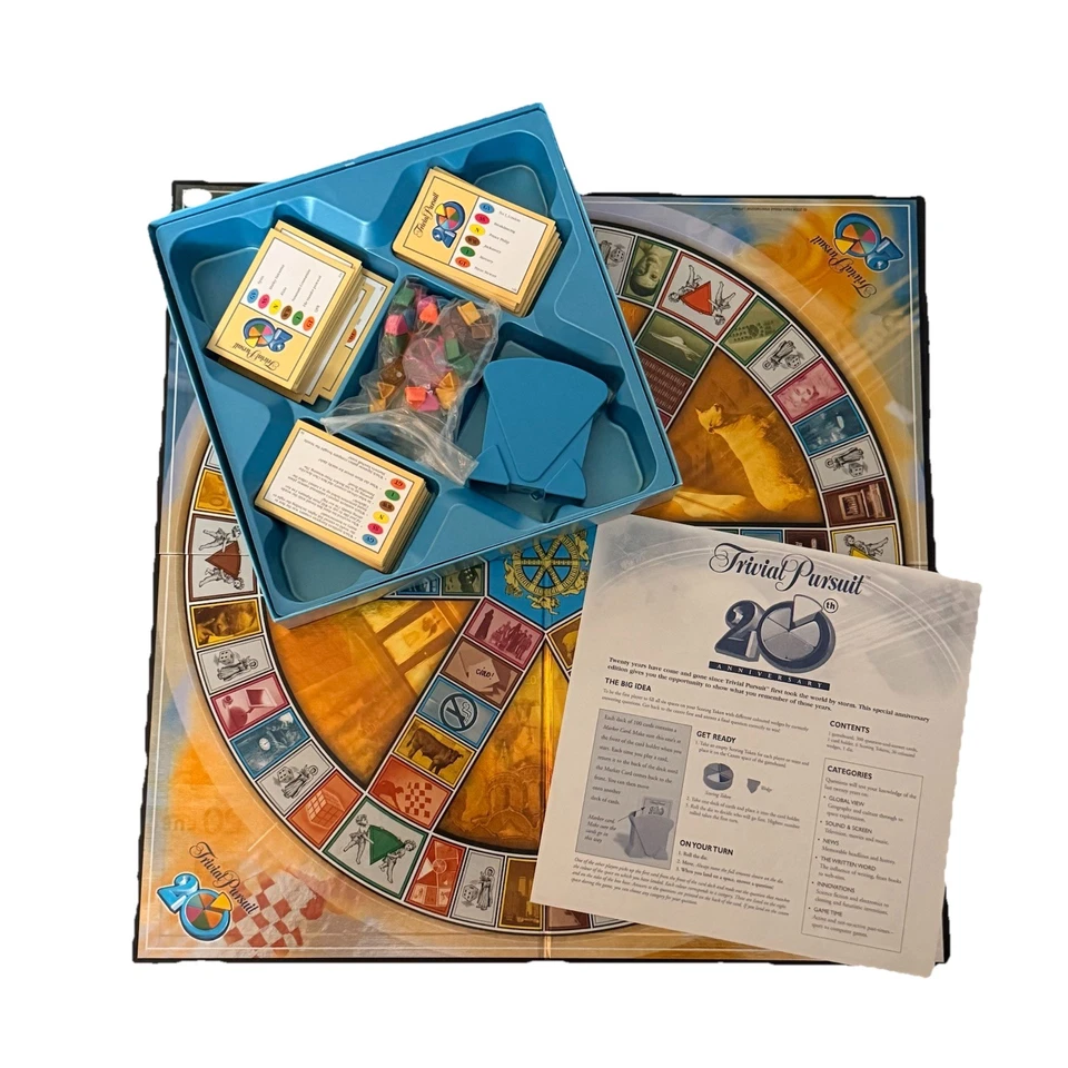 Trivial Pursuit 20th Anniversary Edition - Parker 2004 - Image 3 of 3