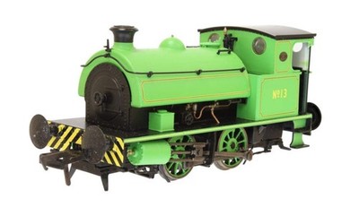 Dapol 4S-024-008 OO Gauge HL 0-4-0 13 Newcastle Electric Supply Yellow Chevrons