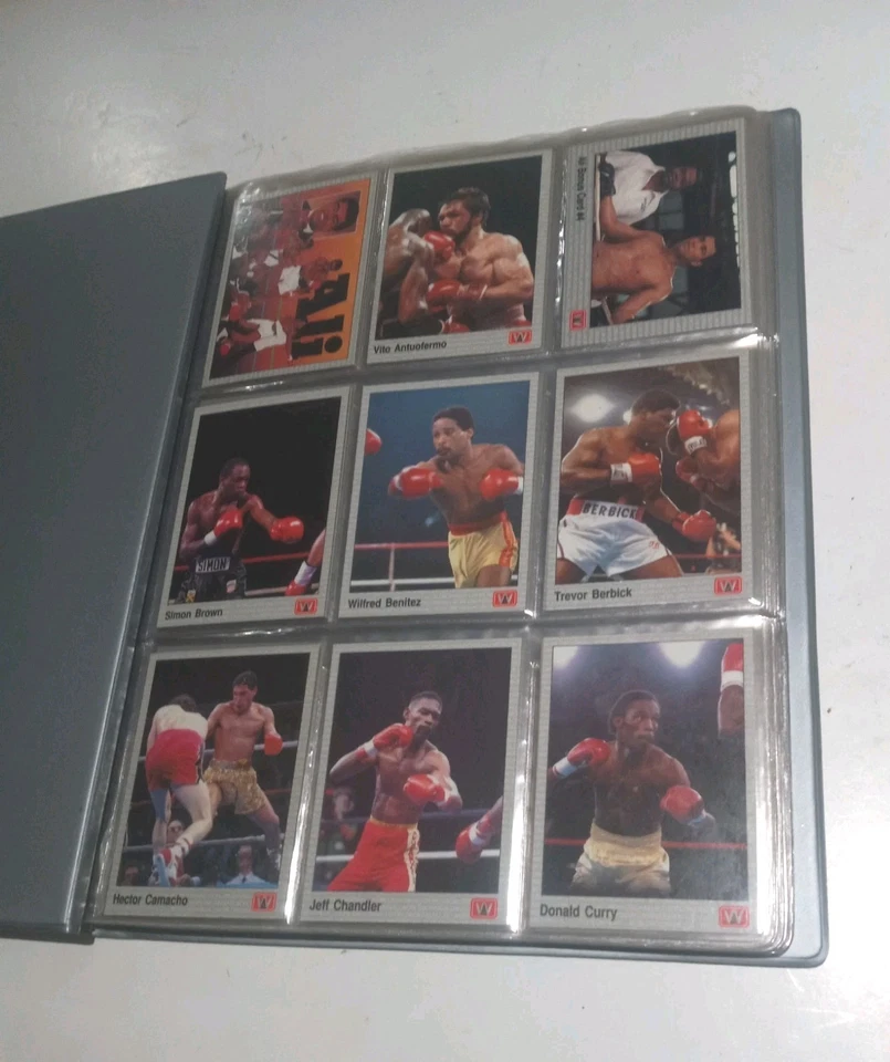 1991 All World Boxing Complete 149 card Factory Set in Limited Edition Binder - Image 2 of 4