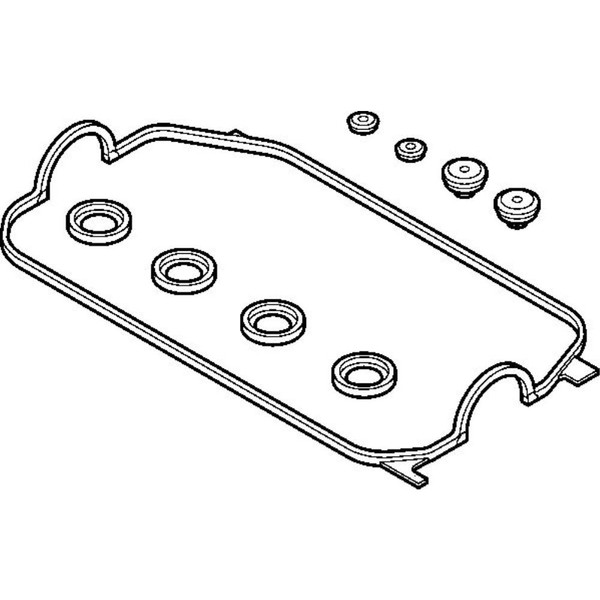 Elring Dichtungssatz Zylinderkopfhaube FüR Honda Civic VI Fastback MA MB EG-image