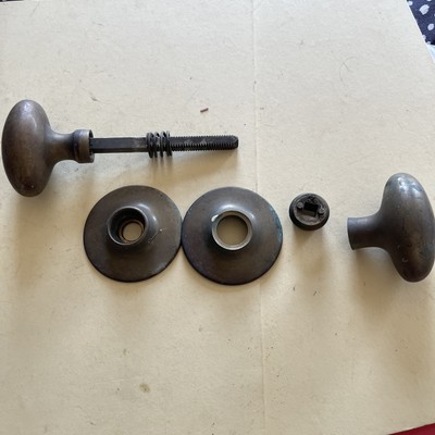 Vintage Messing CARTER & AYNSLEY LONDON aufgearbeitete Türgriffe Möbel 