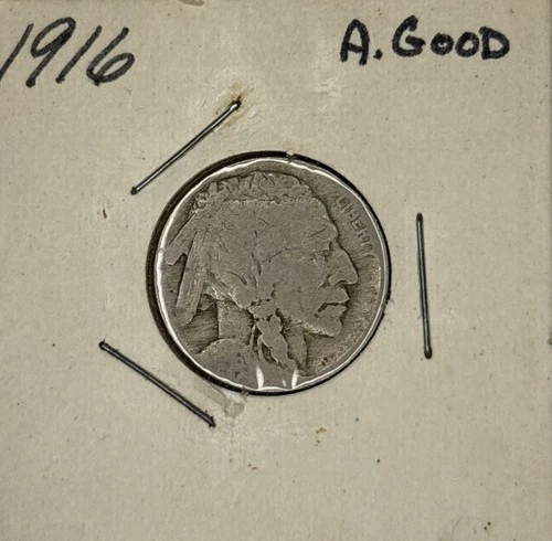 1916 AG Buffalo Nickel