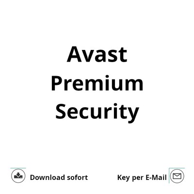 Avast Premium Security 2026, 3 PC (Windows), 1 Jahr, Download