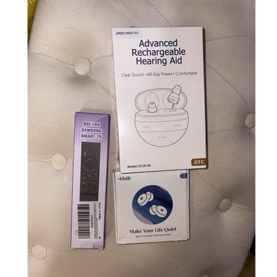 Rechargeable Hearing Aid Model EC18-06, New, Advanced Design