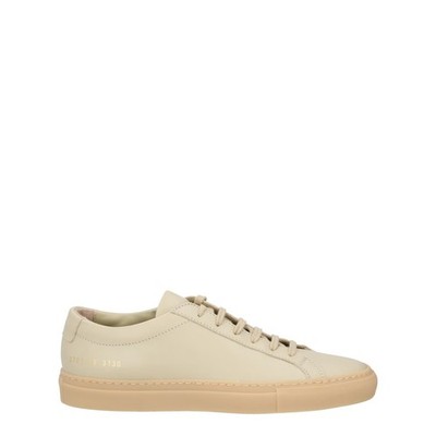 Common Projects Damen Sneaker Grün Leder Low Top Schnürung Gummi UK 5 UVP395