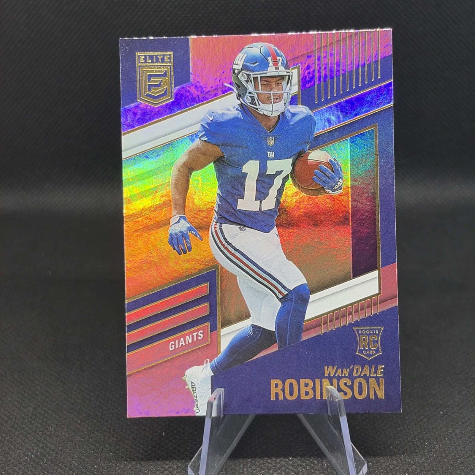 Wan'Dale Robinson 2022 Panini Donruss Elite Pink Parallel #153 NY Giants (RC)