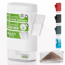 Traditional Pepper Mill 723 - Turnkey High Volume Salt and Gourmet Peppercorn...