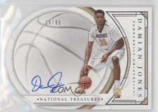 2016 Panini National Treasures Collegiate Basketball /99 Damian Jones Auto 7gk
