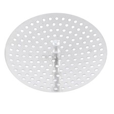 Stainless Steel Round Sink Disposal Strainer Drain Holes 80mm Diameter