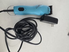 Wahl KM10 Corded Electric Fur Clipper Pet Grooming Tool Blue Professional